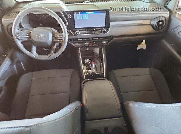 1GCPTEEK9R1317568 2024 CHEVROLET COLORADO White Вид панелі приладів
