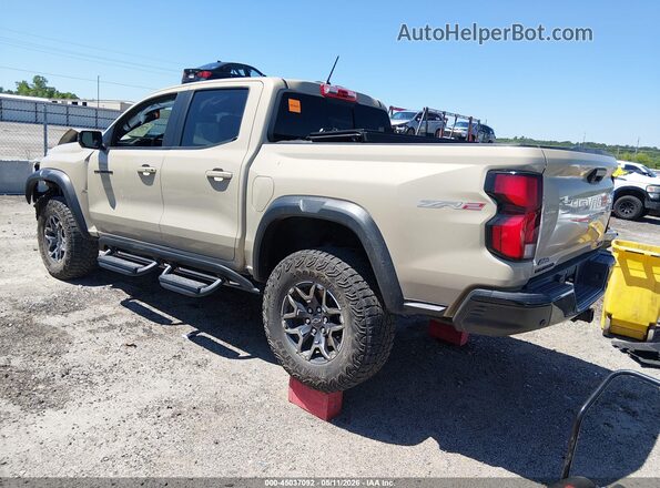 1GCPTFEKXR1149879 2024 CHEVROLET COLORADO Tan Rear left