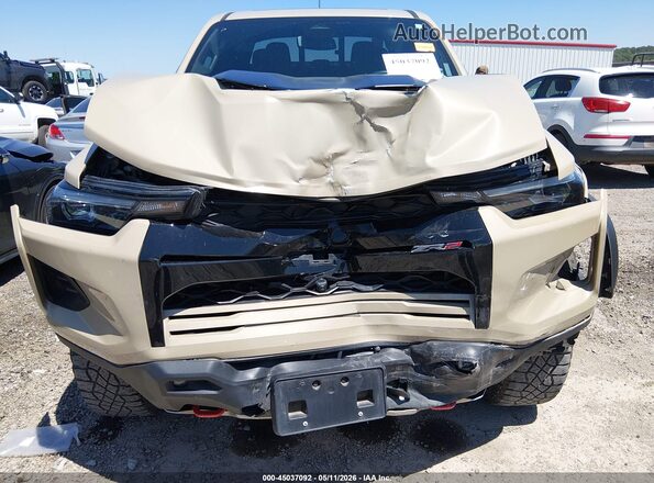 1GCPTFEKXR1149879 2024 CHEVROLET COLORADO Tan Front view
