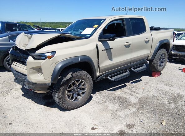 1GCPTFEKXR1149879 2024 CHEVROLET COLORADO Tan Front left