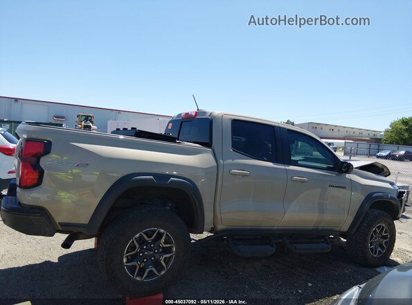 1GCPTFEKXR1149879 2024 CHEVROLET COLORADO Tan Rear interior view