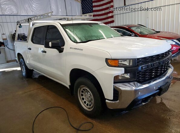 1GCPWAEF8KZ185915 2019 CHEVROLET SILVERADO White 
