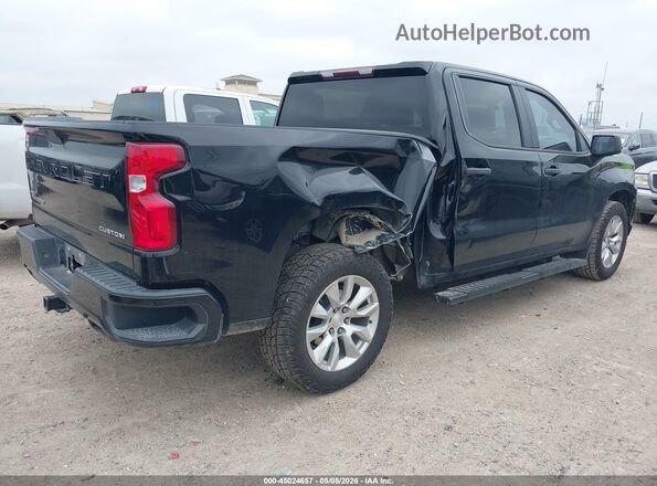 1GCPWBEF7KZ246399 2019 CHEVROLET SILVERADO Black უკანა მარჯვენა