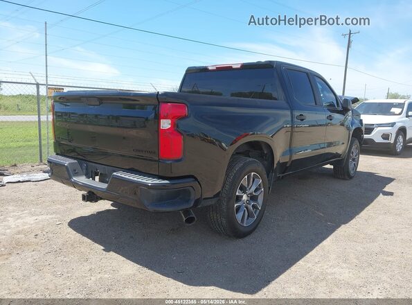 1GCPWBEK2LZ277462 2020 CHEVROLET SILVERADO Черный Задняя правая четверть