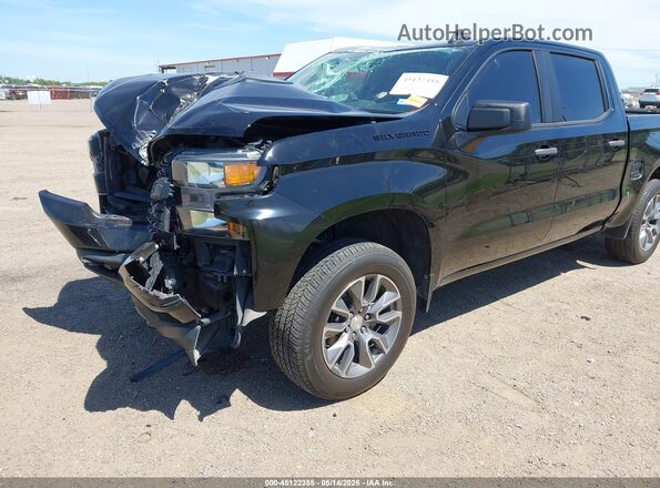 1GCPWBEK2LZ277462 2020 CHEVROLET SILVERADO Черный Вид спереди