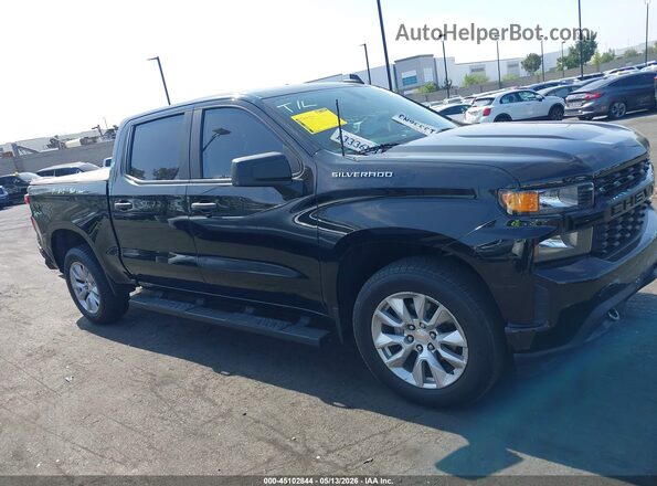 1GCPWBEK8NZ142358 2022 CHEVROLET SILVERADO Black 360 interior view