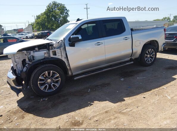 1GCPWCED0MZ208200 2021 CHEVROLET SILVERADO Gray Передня ліва чверть