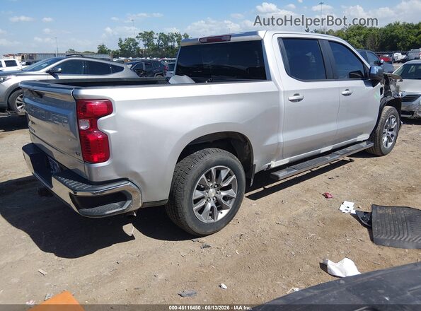1GCPWCED0MZ208200 2021 CHEVROLET SILVERADO Gray Задня права чверть