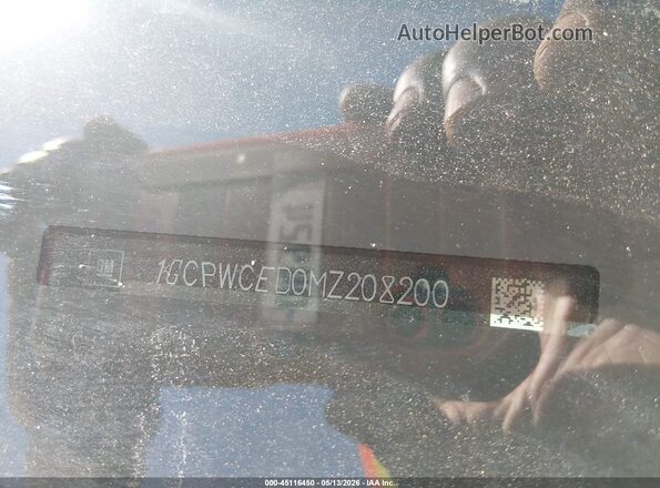 1GCPWCED0MZ208200 2021 CHEVROLET SILVERADO Gray Вид підкапотного простору