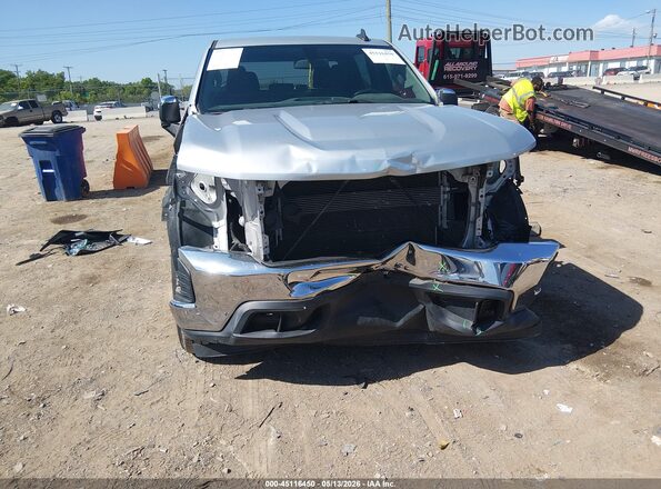 1GCPWCED0MZ208200 2021 CHEVROLET SILVERADO Gray Вид спереду