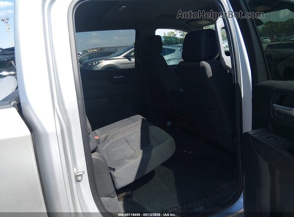 1GCPWCED0MZ208200 2021 CHEVROLET SILVERADO Gray Вид наклейки з VIN-кодом