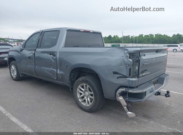 1GCPWCED2MZ237374 2021 CHEVROLET SILVERADO Gray Rear left
