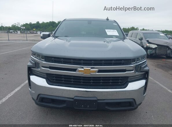 1GCPWCED2MZ237374 2021 CHEVROLET SILVERADO Gray Rear interior view