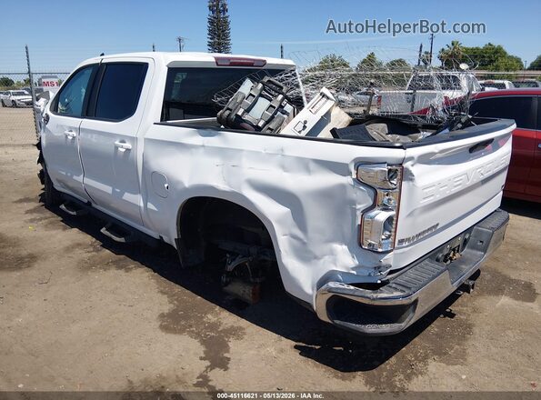 1GCPWCED3KZ127124 2019 CHEVROLET SILVERADO White Հետևի ձախ