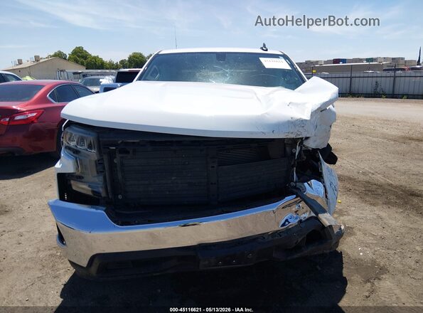 1GCPWCED3KZ127124 2019 CHEVROLET SILVERADO White Առջևի վահանակի տեսք