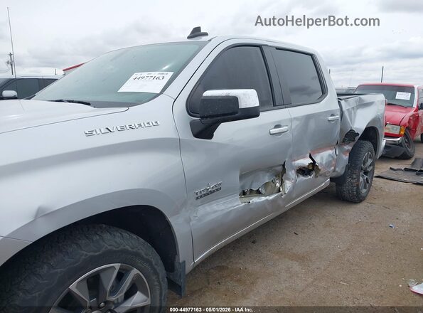 1GCPWCED4KZ180883 2019 CHEVROLET SILVERADO Silver Front view