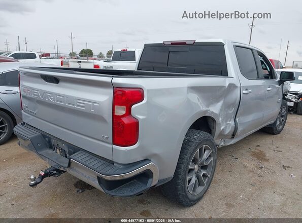 1GCPWCED4KZ180883 2019 CHEVROLET SILVERADO Silver Rear right