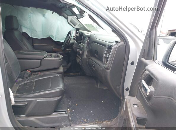 1GCPWCED4KZ180883 2019 CHEVROLET SILVERADO Silver Front interior view