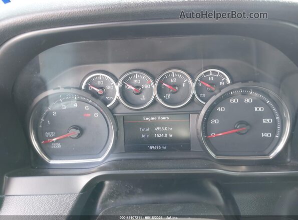 1GCPWCED5LZ105613 2020 CHEVROLET SILVERADO Dark Blue უკანა სავარძლების ხედი