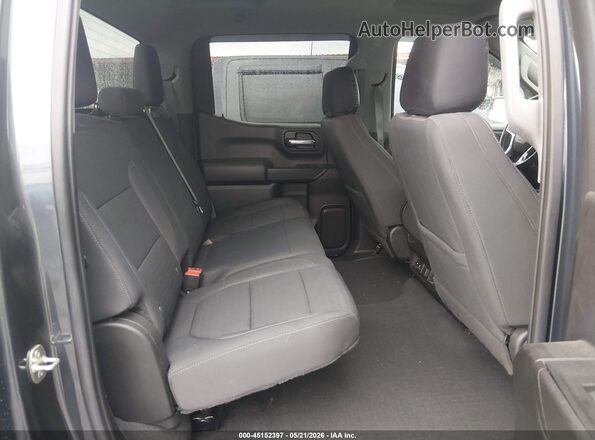 1GCPWCET5MZ439990 2021 CHEVROLET SILVERADO Gray VIN კოდის სტიკერის ხედი