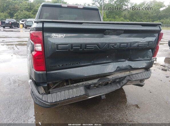 1GCPWCET5MZ439990 2021 CHEVROLET SILVERADO Gray წინა ხედი