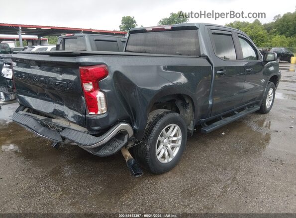1GCPWCET5MZ439990 2021 CHEVROLET SILVERADO Gray უკანა მარჯვენა