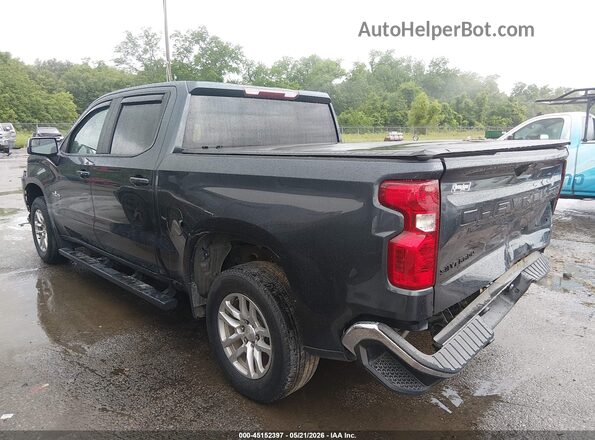 1GCPWCET5MZ439990 2021 CHEVROLET SILVERADO Gray სალონის 360-გრადუსიანი ხედი