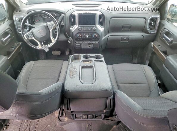 1GCPWDED3KZ168794 2019 CHEVROLET SILVERADO Черный 