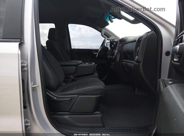1GCPYBEK2MZ253190 2021 CHEVROLET SILVERADO Gray Front interior view