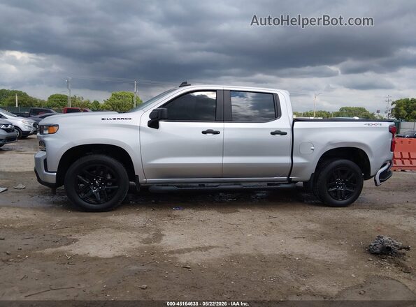 1GCPYBEK2MZ253190 2021 CHEVROLET SILVERADO Gray 360 interior view