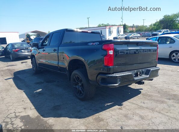 1GCPYBEK2MZ279305 2021 CHEVROLET SILVERADO Black Задня ліва чверть