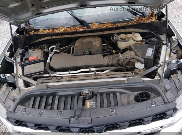1GCPYBEK7MZ259261 2021 CHEVROLET SILVERADO Серебряный 