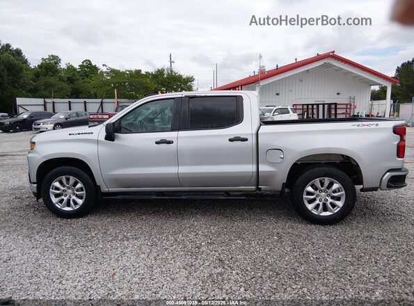 1GCPYBEK7MZ259261 2021 CHEVROLET SILVERADO Серебряный 