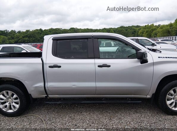 1GCPYBEK7MZ259261 2021 CHEVROLET SILVERADO Серебряный 