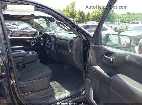 1GCPYBEK8MZ420703 2021 CHEVROLET SILVERADO Black Front interior view