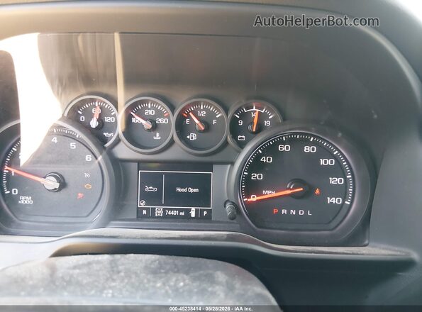 1GCPYCEF0LZ364697 2020 CHEVROLET SILVERADO White 
