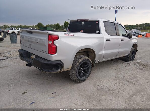 1GCPYCEF1MZ290692 2021 CHEVROLET SILVERADO Gray უკანა მარჯვენა