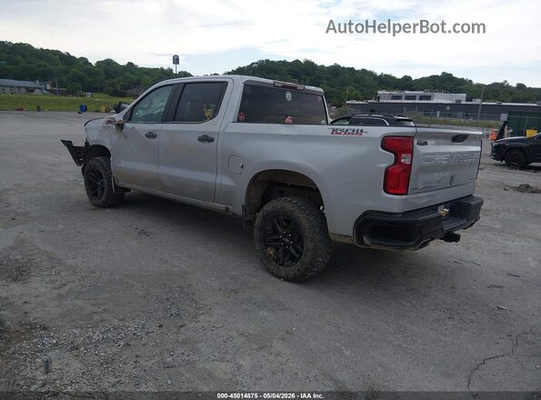 1GCPYCEF1MZ290692 2021 CHEVROLET SILVERADO Gray უკანა მარცხენა