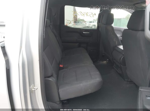1GCPYCEF1MZ290692 2021 CHEVROLET SILVERADO Gray VIN კოდის სტიკერის ხედი