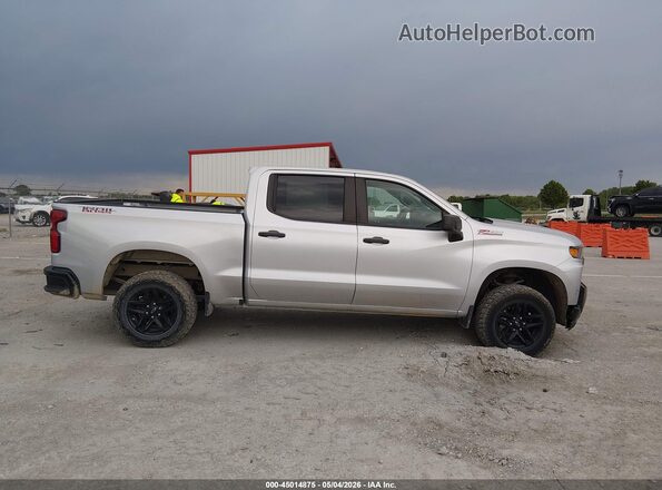 1GCPYCEF1MZ290692 2021 CHEVROLET SILVERADO Gray უკანა სალონის ხედი