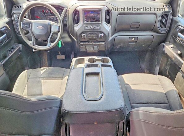 1GCPYCEF3MZ309095 2021 CHEVROLET SILVERADO Black 