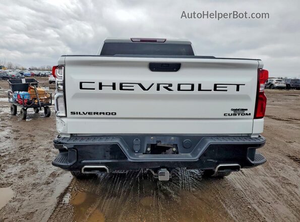 1GCPYCEF3MZ329959 2021 CHEVROLET SILVERADO White Vista trasera