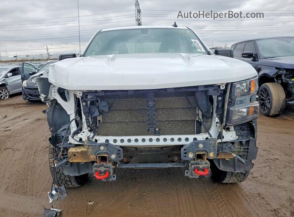 1GCPYCEF3MZ329959 2021 CHEVROLET SILVERADO White Vista frontal