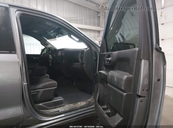 1GCPYCEF8MZ420483 2021 CHEVROLET SILVERADO Green Front interior view