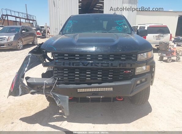 1GCPYCEK0NZ233642 2022 CHEVROLET SILVERADO Blue Սարքավորումների վահանակի տեսք