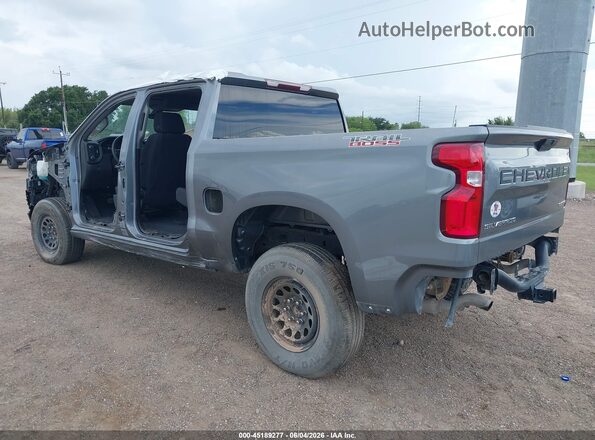 1GCPYCEL4MZ285895 2021 CHEVROLET SILVERADO Серый Задняя левая четверть