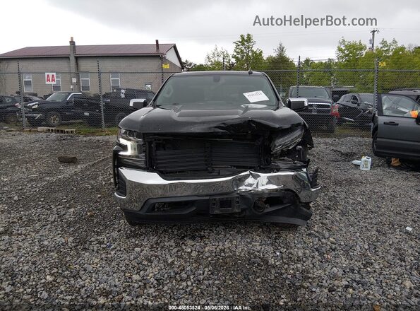 1GCPYDEKXMZ149798 2021 CHEVROLET SILVERADO Black წინა ხედი