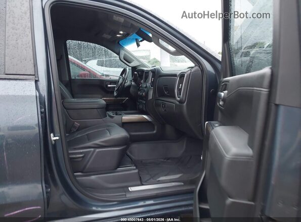 1GCPYFED0KZ257969 2019 CHEVROLET SILVERADO Gray Вид салону спереду