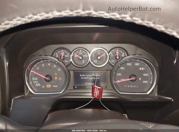 1GCPYFED0KZ257969 2019 CHEVROLET SILVERADO Gray Вид задніх сидінь