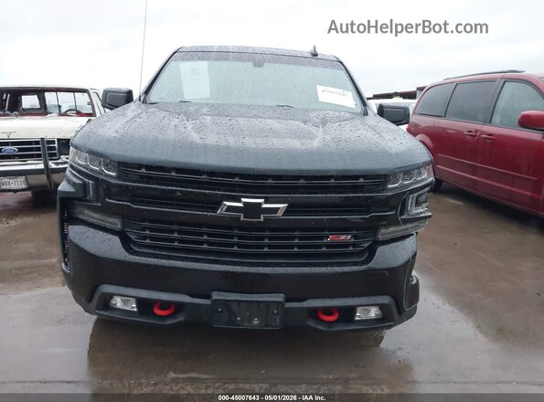 1GCPYFED0KZ257969 2019 CHEVROLET SILVERADO Gray Вид щитка приладів